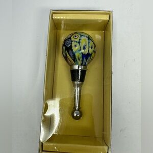 NEW LSArts, Inc. Bed Bath & Beyond Handmade Glass Millefiori Bottle Stopper W4